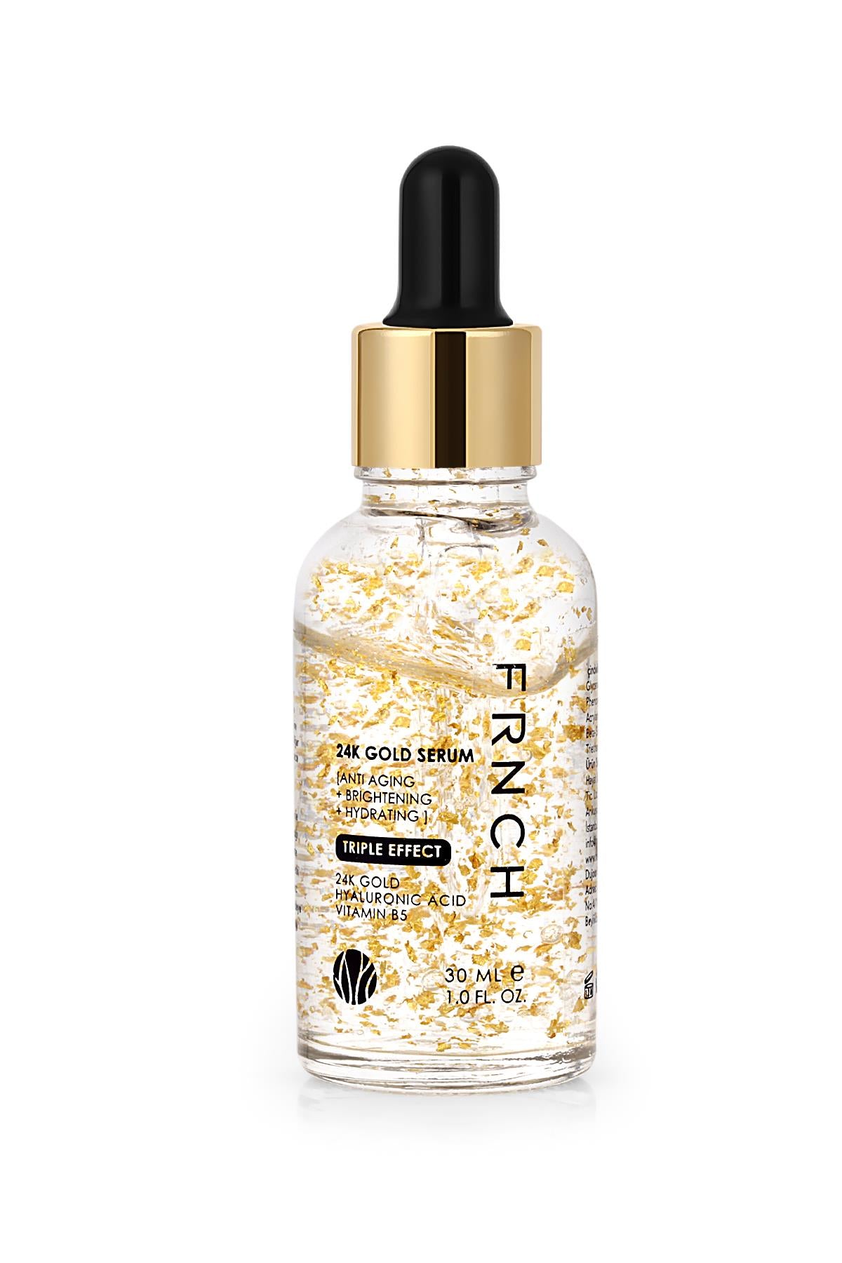 FRNCH 24K Altın Serum 3'lü Etki Yaşlanma Karşıtı - Yenileyici - Nemlendirici 30 Ml